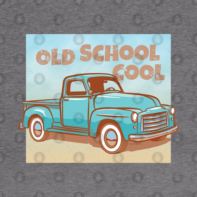 Old School Cool Pickup Truck by Sue Cervenka